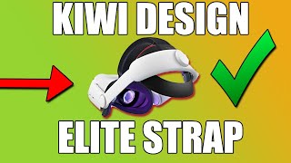 Kiwi Design Elite Strap Review and Install for MetaOculus Quest 2 [upl. by Brad]