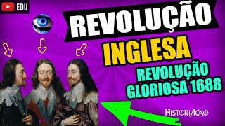 Revolução Inglesa e Revolução Gloriosa Guerra Civil Contexto Histórico  Absolutismo  Anglicanismo [upl. by Aoht]