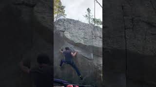 Au Bouleau  Tombstone Boulder climbing rockclimbing [upl. by Geordie611]