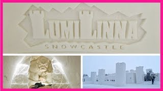 Snow Castle Kemi  LumiLinna  Snow Hotel Kemi Finland [upl. by Trever]