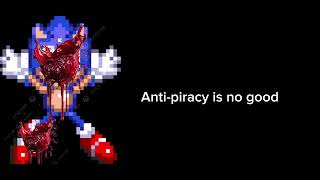 fake sonic antipiracyscreen [upl. by Wagoner]