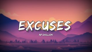 Excuses  Ap Dhillon Lyrics  Lyrical Bam Panjabi [upl. by My]