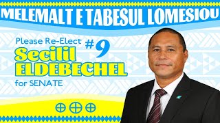 CAMPAIGN TALK SHOW with SECILIL ELDEBECHEL for SENATE 2024  quotMELEMALT E TABESUL LOMESIOUquot  11424 [upl. by Suoivart]