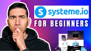 STUPID SIMPLE Systemeio Tutorial For Beginners  StepbyStep Guide To Sell Digital Products [upl. by Zerline]