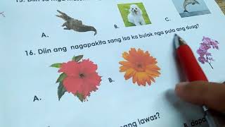 1st Periodical Test MAPEH I HILIGAYNON  Grade 1 Exam [upl. by Anelat]