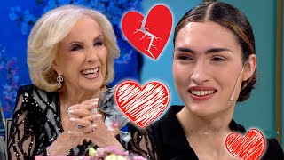 Mirtha le preguntó a Mina Serrano si tuvo novios y ella respondió quotTuve parejas pero fueron chicasquot [upl. by Anitap263]