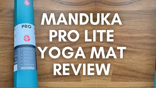 Manduka Pro Lite yoga mat review yoga yogamat [upl. by Jacobsen]