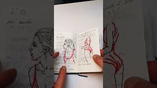 Toki Pona Art Book FlipThrough  Part 1 sketchbook [upl. by Jojo]