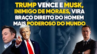 Com Trump e Musk no poder Alexandre de Moraes acabará na cadeia [upl. by Midan]