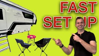 8 Steps for FASTER campsite set up [upl. by Monro]