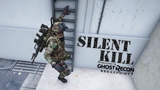 Stealth target elimination in enemy territory  Ghost Reon Breakpoint gameplay [upl. by Siberson]