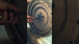 flywheel of Diesel Engine automobile engine automobileengine engineoverhaul engineservice [upl. by Maxfield]