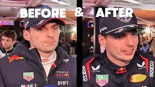 Max Verstappen Interview Before amp After The Race [upl. by Chrotoem]