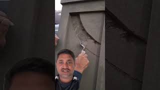 plaster डीझाइन plasterer brickwork work [upl. by Geithner]