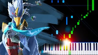 Revalis Theme TLoZ Breath of the Wild  Piano Tutorial [upl. by Sheets]