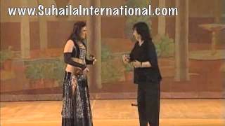 Jamila amp Suhaila Salimpour Finger Cymbal Duet Rakkasah West 2005 [upl. by Eladnor]