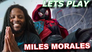 LETS PLAY SPIDERMAN MILES MORALES [upl. by Anaibaf]