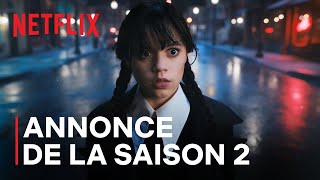 Mercredi  Annonce de la saison 2 VOSTFR  Netflix France [upl. by Tavy90]