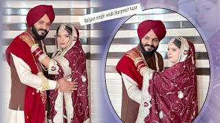 Baljeet singh 💞 Harpreet kaur Reception Ceremony 📸 Subhash Photography Assandh Mob9254649103 [upl. by Karin]