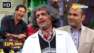 जब भीड़ गए Wasim Akram और Sehwag मजाक मजाक में  The Kapil Sharma Show  Cricket Comedy  Dr Gulati [upl. by Kirad]