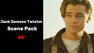 Jack Dawson Scene Pack  Leonardo Dicaprio Twixtor [upl. by Amalee]