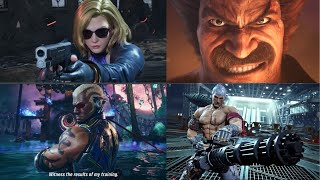 Tekken 8 Beginner Combo Showcase Heihachi Raven Nina amp Bryan [upl. by Hakkeber]