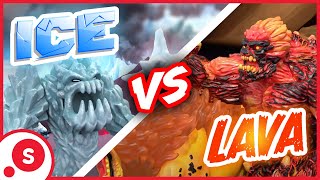 The Magical Ice vs Lava Battle of Eldrador [upl. by Eceinwahs]