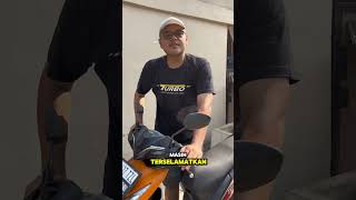 HONDA BEAT OLINYA KERING 😭 TAPI MASIH AMAN hondabeat beatfi gantioli [upl. by Nanine318]