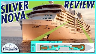 Ultimate Silversea LUXURY Unveiled  Silver Nova Review and DeckByDeck Cruise Ship Tour [upl. by Cave317]