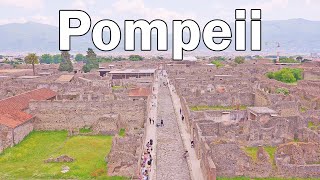 Pompeii walking tour Italy Vlog 7  意大利 龐貝古城 [upl. by Nagol]