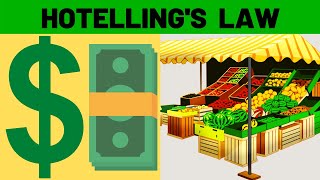 Hotelling’s Law In Economics Explained [upl. by Gnem]