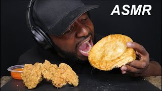 ASMR CHICKEN POT PIE AND BUFFALO CHICKEN WINGS MUKBANG NO TALKING TCASMR [upl. by Dadirac]