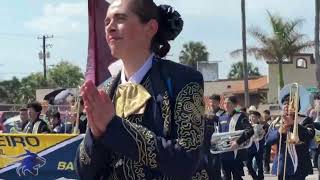 Marching Bands at INTERNATIONAL CHARRO DAYS PARADE 2024 Lopez Lucio Besteiro [upl. by Loferski898]