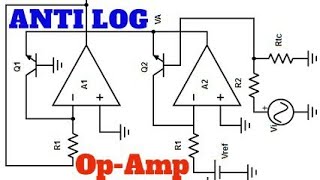 AntiLog AmplifierTamil  Linear Integrated Circuits  EE [upl. by Yanarp]