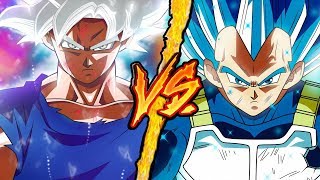 Goku VS Vegeta  Battaglia Rap Epica  Dragon Ball Super  Dissing Rap Freestyle [upl. by Gilbertine929]