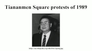 Tiananmen Square protests of 1989 [upl. by Atival898]