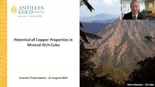 Antilles Gold  Investor Webinar August 2023 [upl. by Yauqaj]