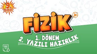 9 Sınıf Fizik 1 Dönem 2 Yazılı Çalışması [upl. by Brandy]