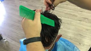 corte de PELO para hombre DEGRADADO Y DESCONECTADO paso a paso DEGRADED MENS HAIR CUT [upl. by Annuahsal935]