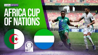 Algeria vs Sierra Leone  AFCON 2021 HIGHLIGHTS  01112022  beIN SPORTS USA [upl. by Anaj]