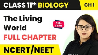 The Living World  Full Chapter Explanation  Class 11 Biology Chapter 1  NCERTNEET [upl. by Anilyx]