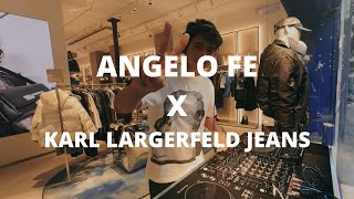 KARL LAGERFELD JEANS X ANGELO FE  DJ SESSION  HOUSE FUNKY HOUSE DISCO [upl. by Ulrika]