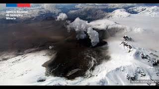 ALERTA AMARILLA  VOLCÁN HUDSON [upl. by Won725]