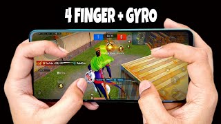 REAL KING OF TDM🔥 4 FINGER  FULL GYROSCOPE😍 PUBG MOBILE [upl. by Sivie961]