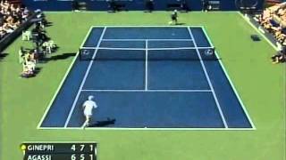 Agassi vs Ginepri 2005 [upl. by Vinia]