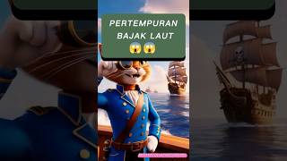 PERTEMPURAN BAJAKLAUT 😡😱‼️shorts funny hiburan cute cat [upl. by Oriole]