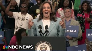 Harris campaigns in battleground Georgia [upl. by Gerdy495]