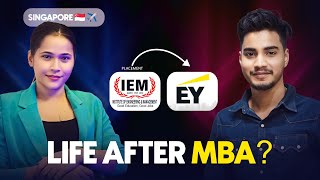 The HIDDEN Truth of Life After MBA 😮 Reality of IEM Kolkata Jobs amp Packages  EY [upl. by Brookner]