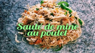 Sauté de mine au poulet  SoyonsKitch [upl. by Atat377]