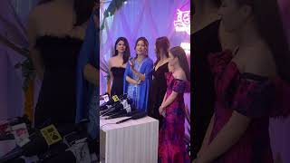 4 Beautiful actress on Behuli from Meghauli premiere movie nepalimovie movieevent moviepremiere [upl. by Violette]